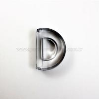 D Harfi Modeli Kurabiye Kalıbı Metal Kopat