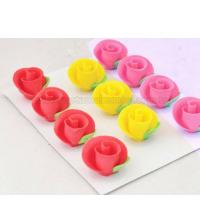 Gül Desenli Pasta Süsleme Şekeri