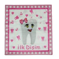 İlk Dişim Kız Kağıt Peçete