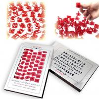 Jem Kalıp Alfabe Rakam Düz