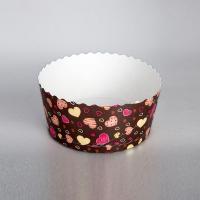 YUVARLAK KEK KALIBI - KALPLİ (Ø:120 x h:55 mm)