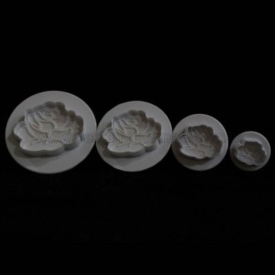 Büyük Gül Basmalı Kopat Set 4lü A-2003