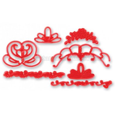 Desenli Patchwork Kurabiye Kalıbı Klişe