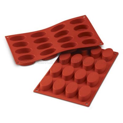 Mini Oval Silikon Kalıp Flexipan SF017