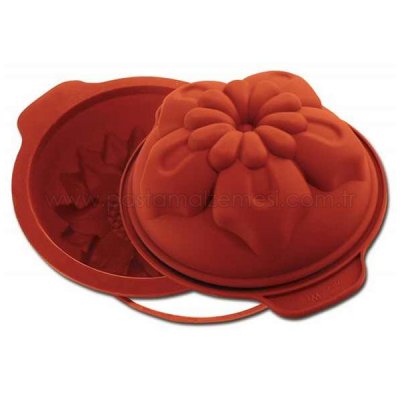 Orta Nergis Silikon Pasta ve Kek Kalıbı Flexipan SFT317