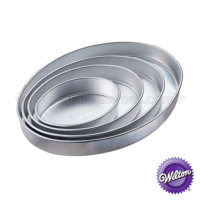 Oval Kek Kalıbı 4lü Takım
